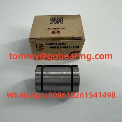 สแตนเลส Samick LME12UU WEE24062-109 เรซิน Cage เส้นกลมบรรทัด LME12-A เส้น bushing