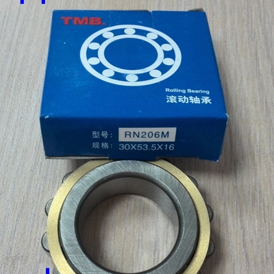 RN206M หมุนม้วนกระบอกไม่มีวงแหวนภายนอก 502206H หมุนไฟฟ้า 30*53.5*16mm