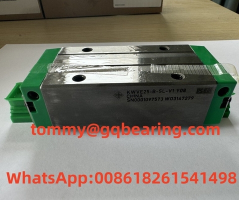 G1 ความละเอียด INA KWVE25-B-SL โบล็อกเส้นตรง KWVE25-B-SL-220900220/AAAM V1-G3 หัวสไลด์เส้นยาวชนิดแคบ