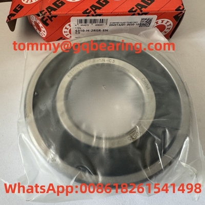 โลหะแผ่นกรงโลหะ FAG 6310-H-2RSR-SN-C3 หัวหินลูกกล่องลึก 50x110x27mm