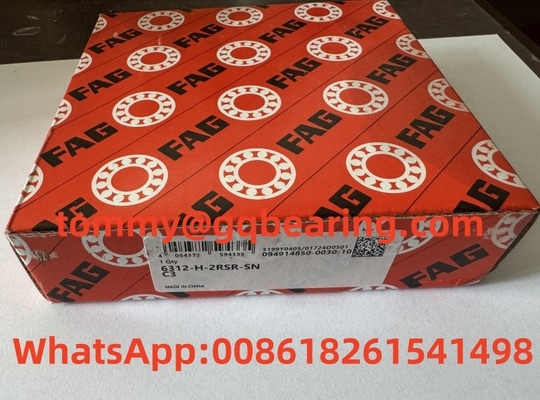 โลหะแผ่นกล่องโลหะ FAG 6312-H-2RSR-SN-C3 หัวหินกล่องลึก 60x130x31mm