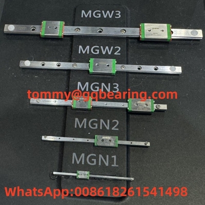 Hiwin MGN2 MGN2C MGN02C MGN02CZ0HM ภาพลักษณะตัวนําเส้นตรง ขนาดกว้าง 6 มม