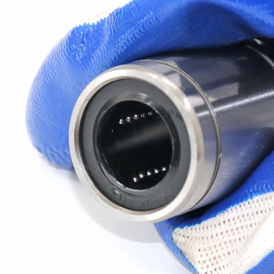 LME11 LME12 LME13 ตลับลูกปืนเชิงเส้น หน้าแปลนสี่เหลี่ยม CNC ตลับลูกปืนเม็ดกลมสำหรับการเคลื่อนที่เชิงเส้นสำหรับเครื่อง CNC