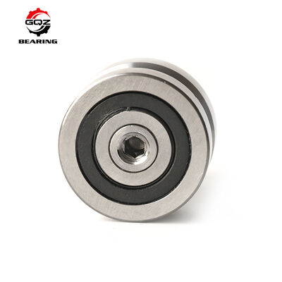 FR32 EU V-Groove Cam Follower Track Roller Bearing 20x58x30mm ในเหล็กโครม สําหรับระบบนําทางแม่นยํา