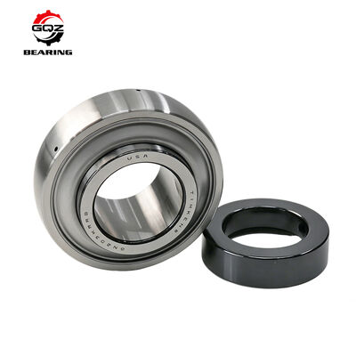 GQZ W208PP10 Spherical Outer Square Bore Agricultural Ball Bearing 31.75mm Square Shaft 80mm Outer Diameter Multi Lip Seal