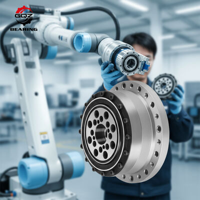 ตลับลูกปืน Harmonic Drive รุ่น FSN-5 พร้อมการทำงานแบบไร้ระยะคลอน ความแข็งแกร่งสูง และความแม่นยำระดับ P4 สำหรับหุ่นยนต์อุตสาหกรรม