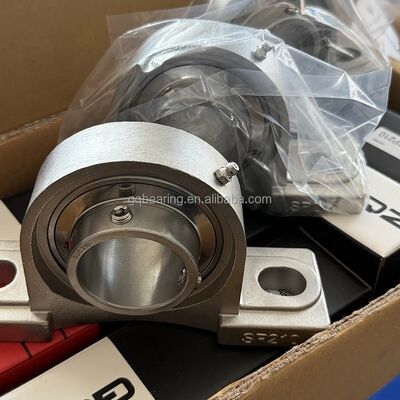 GQZ Premium SUCP 322  Food Grade Waterproof Stainless steel  Pillow Block Bearing For Wet Production Line Machinery Parts