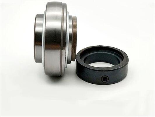UY 208 2S Double Sealed Eccentric Lock แบริ่งเม็ดมีดทรงกลมด้านนอกสำหรับเครื่องจักรการเกษตรและสิ่งทอ