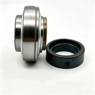 GQZ UY 209 2S Double Sealed Spherical Insert Bearing 12mm Bore Eccentric Lock Bearing Durable Spare Parts for Textile Conveyor Machinery