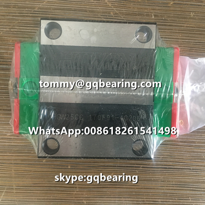 ความแม่นยําสูงภาระหนักชนิด Hiwin HGW25CC HGW25 CC สายสไลด์หลอด