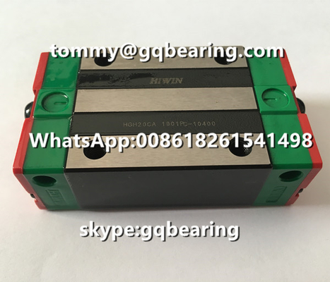 ราคาที่แข่งขัน HIWIN สี่เหลี่ยมเส้นตรงการวาง HGH20CA HGH20CAZAC สี่เหลี่ยมประเภทเส้นตรง guideway