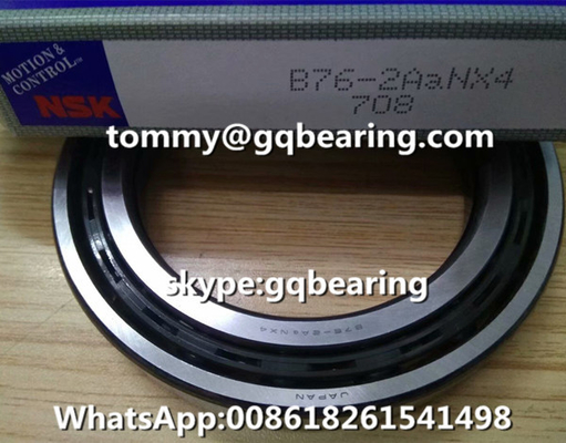 Gcr15 วัสดุเหล็ก NSK B76-2 B76-2ANX4 ไนลอน Cage รถยนต์ Deep Groove Ball Bearing