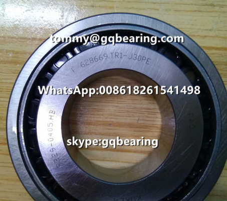 วัสดุเหล็กโครม FAG F-628669 F-628669.TR1-J30PE หมุนม้วนกระบอก