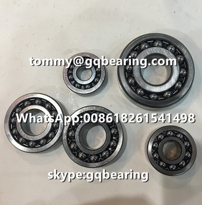 วัสดุสแตนเลสโครม 1200 สแตนเลสกรง สองแถว Self-aligning Ball Bearing 10x30x9mm