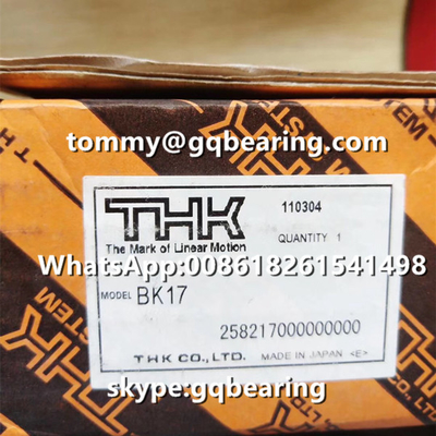 การใช้งานเครื่องจักร CNC THK BK15 แบบสี่เหลี่ยม ลูกสกรูหนุนหน่วยสไลด์