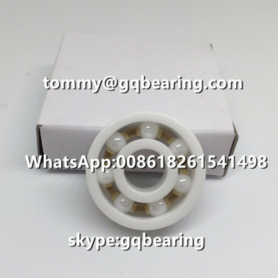 ZrO2 Si3N4 วัสดุเซรามิก 608CE 608 เต็มเซรามิก หัวลูกกลิ้งลึก 8x22x7mm