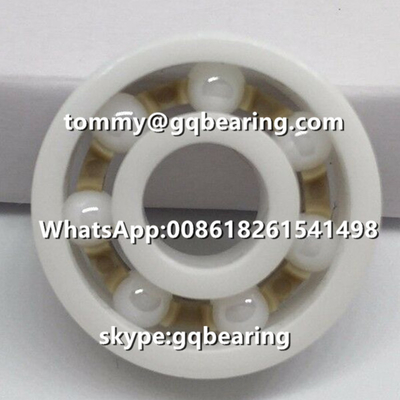 ZrO2 Si3N4 วัสดุเซรามิก 608CE 608 เต็มเซรามิก หัวลูกกลิ้งลึก 8x22x7mm