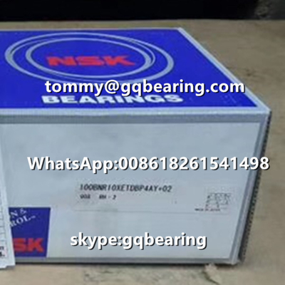 NSK 100BNR10X โลหะลูกกลมความแม่นยําสูง 100BNR10XETDBP4AY+02 โลหะลูกกลมสัมผัสมุม 100*150*24mm
