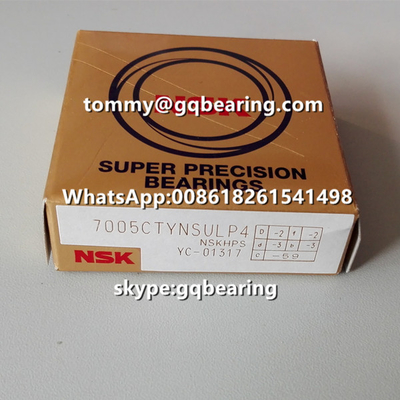 หน่วยสากล NSK 7005CTYNSULP4 กลมสัมผัสมุม 25*47*12mm