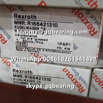 Rexroth R166421310 วัสดุเหล็ก ความกว้างแคบ ความยาวสั้น ความสูงต่ํา