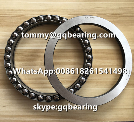 โครมสแตนเลส โหลดลูกกลมแรงผลักดันแบบเดียว NSK 51148X สําหรับเครื่องมือการเกษตร