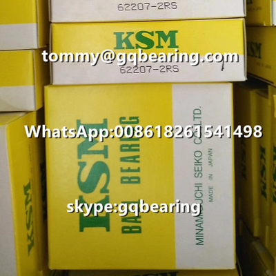 ประเทศญี่ปุ่น สาเหตุ KSM 62204-2RS ยางปิดลูกกลองกล่องลึก 20 x 47 x 18 มม