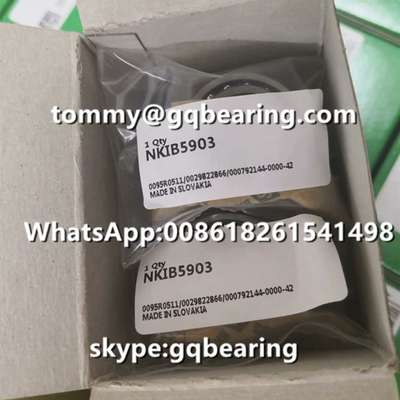INA NKIB5903 คอมบิเนตเข็มม้วนคอ NKIB5903-XL เข็มม้วน / มุมสัมผัสลูกกลองคอ