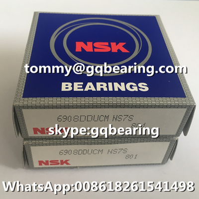 P0 ยางแม่นยําปิด NSK 6908DDU 6908DDUCM กล่องกล่องลึก 40x62x12mm