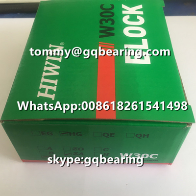 ความแม่นยําสูงภาระหนักชนิด Hiwin HGW30CC HGW30CCZAC สายสไลด์หลอด