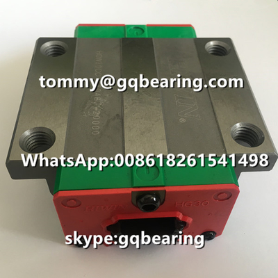 ความแม่นยําสูงภาระหนักชนิด Hiwin HGW30CC HGW30CCZAC สายสไลด์หลอด