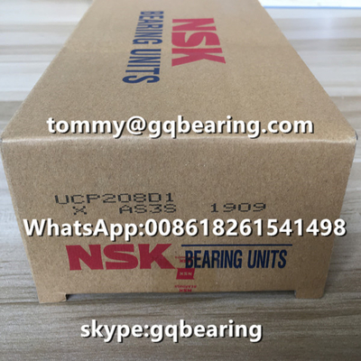 ประเทศญี่ปุ่น สินค้าเหล็กเหล็ก NSK UCP208D1 กล่องกล่องกล่องกล่องกล่อง