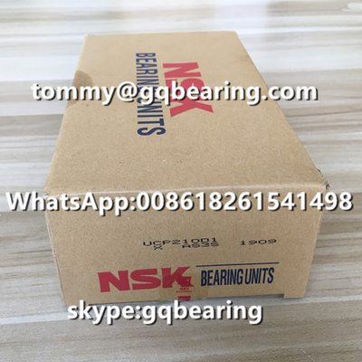 วัสดุเหล็กเหล็กเหล็ก NSK UCP210 UCP210D1 หมอนบล็อกลูกหลอด