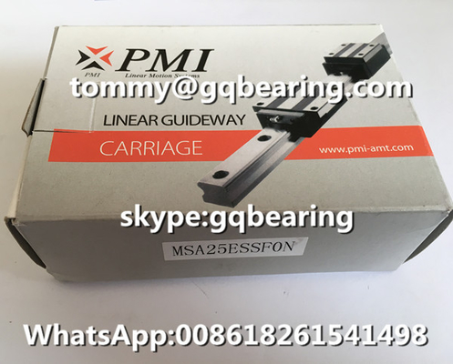 สไลเดอร์แนวทาง PMI แท้ ซีรี่ย์ MSA25E PMI MSA55 MSA25 สไลเดอร์แนวทาง 36*70*81.6mm