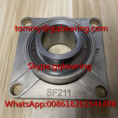SSUCF211-32 เต็มสแตนเลสสแตนเลสสี่บอลท์ Flanged Housing Units UCF211-32 หมอนบล็อกลูกหลอด