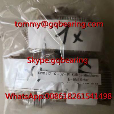 G3 Precision V1 Preload INA KWME12-C โหล่งบรรทุกบล็อกเส้น KWME12-C-G3-V1 รถขนส่งพร้อมป้องกันการกัดกร่อน