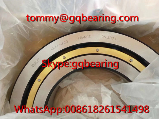 C3 ความสะอาด SKF 6244 M/C3 ทองแดงขังกล่องกล่องลึก