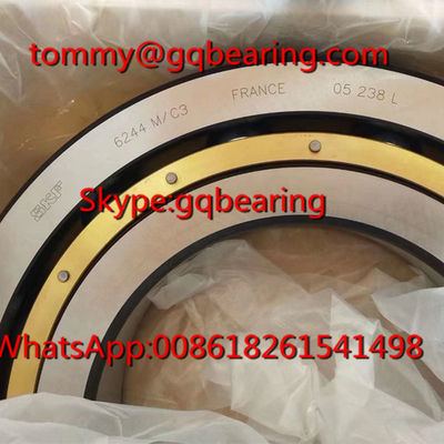 C3 ความสะอาด SKF 6244 M/C3 ทองแดงขังกล่องกล่องลึก