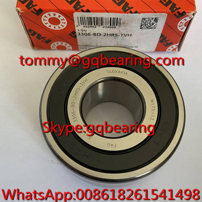 ประเทศญี่ปุ่น สาเหตุ FAG 3801-B-2RSR-TVH-HLC ไนลอน Cage Double Row Angle Contact Ball Bearing