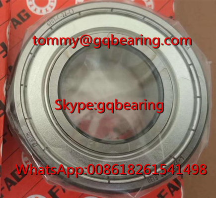 Gcr15 วัสดุเหล็ก โลหะป้องกันกล่องลึก รถยนต์ หมุน FAG 6207-C-2Z-C3 หมุน