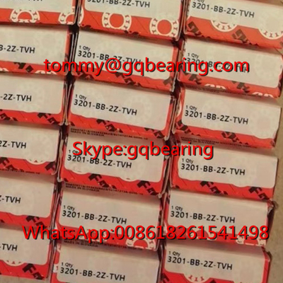 สโลวาเกีย ที่มา FAG 3201-BB-2Z-TVH กล่องไนลอน แถวสองแถว โกงสัมผัสลูกกลม 3203-BD-2Z-TVH
