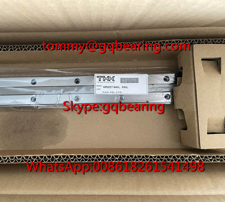 Gcr15 วัสดุเหล็ก THK HRW27 คู่มือเส้นตรง HRW27 รถไฟเส้นตรง THK HRW27-940L คู่มือ
