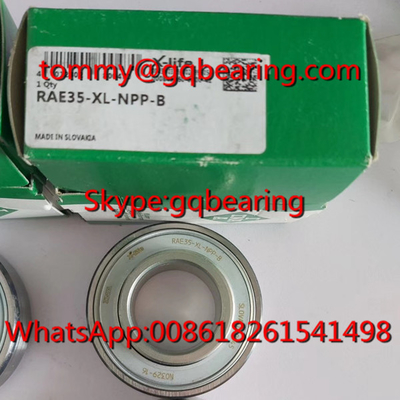 Gcr15 วัสดุเหล็ก INA RAE35-XL-NPP-B หัวหักลูกกลองใส่ Radial พร้อมคอล็อค eccentric