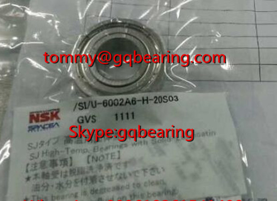 NSK U-6203-H-20S8FDZZ เครื่องเคลือบระบายความร้อนแบบกระบอก SJ ระบายความร้อนแบบกระบอก ZZ 2RS OPEN