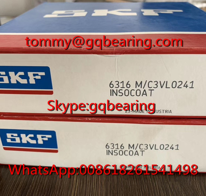 ประเทศออสเตรีย สาเหตุ SKF 6314/C3VL0241 INSOCOAT ปริมณฑลหม้อหลอดหลอดแบบ ZZ 2RS OPEN