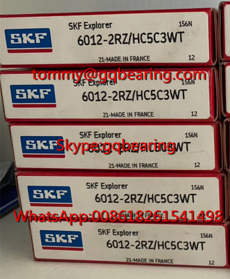 H5 กระบอกเซรามิก SKF 6012-2RZ/HC5C3WT กระบอกกระบอกกล่องลึกแถวเดียว ขนาด 60 x 95 x 18 mm