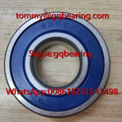 6305X3-2RS ยางปิดกล่องกลมลึก 25x58x16mm กล่องเกียร์