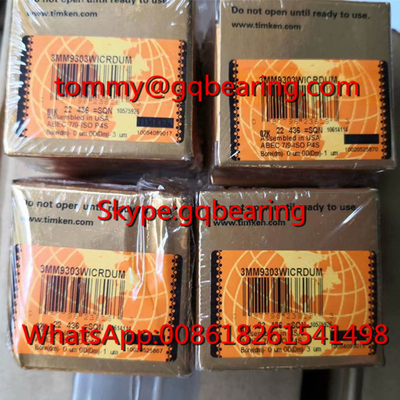 Gcr15 วัสดุเหล็ก TIMKEN 3MM9303WICRDUM สปินด์
