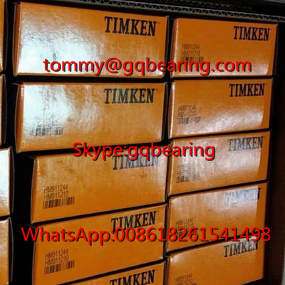 Gcr15 วัสดุเหล็ก TIMKEN HM911244/HM911210 หมุนม้วนกระบอก