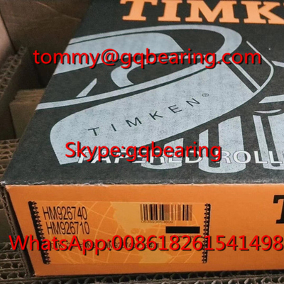 Gcr15 วัสดุเหล็ก TIMKEN HM926740/HM926710 หมุนม้วนกระบอก