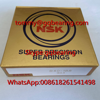 NSK B40-188 B40-188VV B40-188-2RS Fanuc Spindle Deep Groove Ball Bearing หมุนลูกกลองขวางลึก